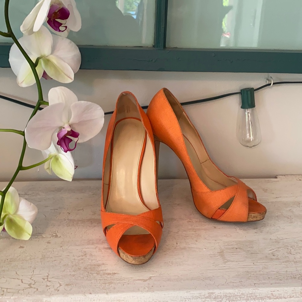 Orange Alexandre Birman sandals